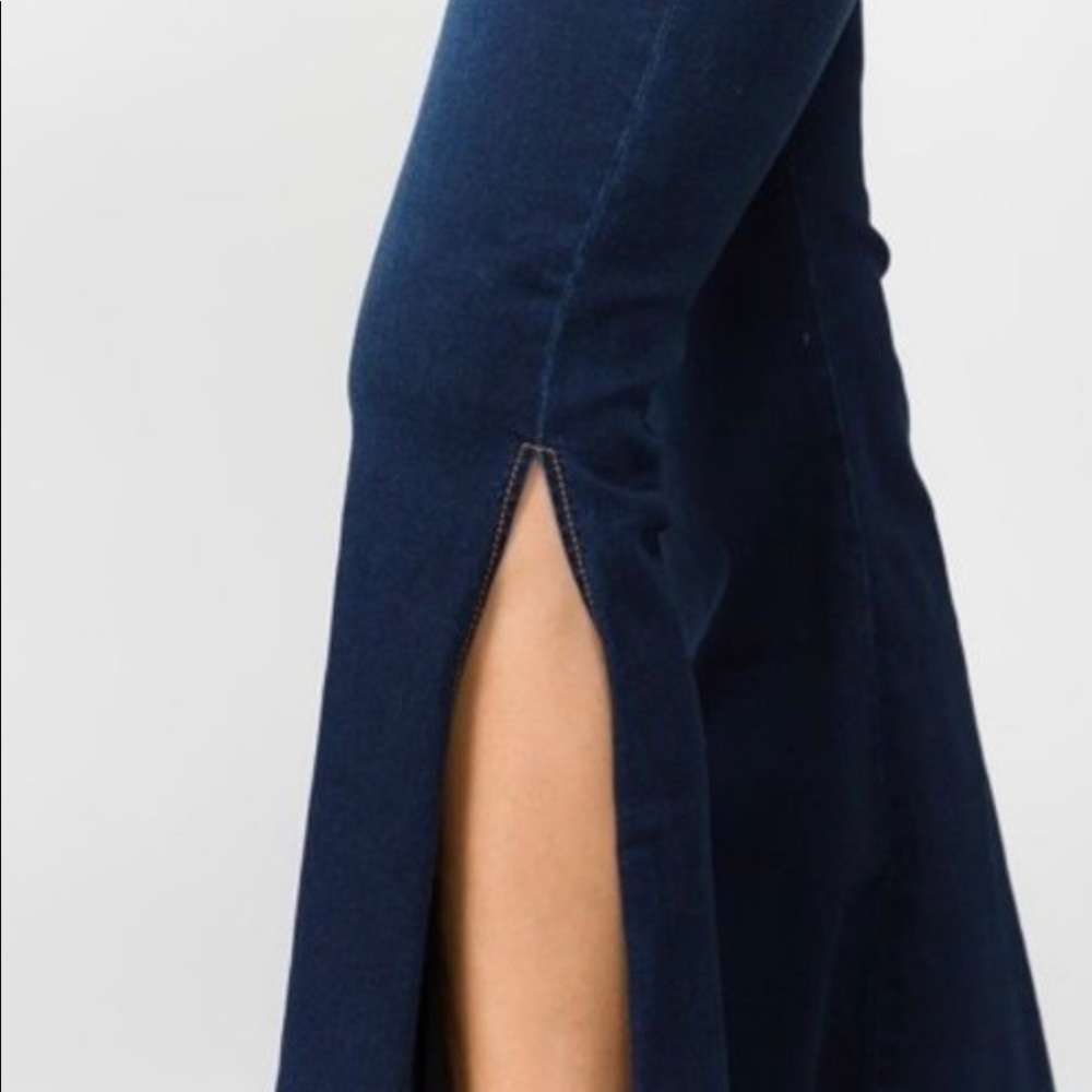 High Waist Bell Bottom Denim Jeans